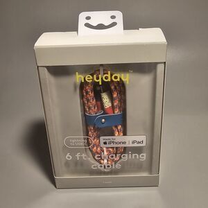 New Heyday 6 Ft. Charging Cable for iPhone/iPad Fast Charging To USB-C